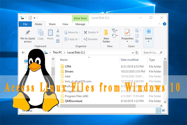 linux file system reader windows 7